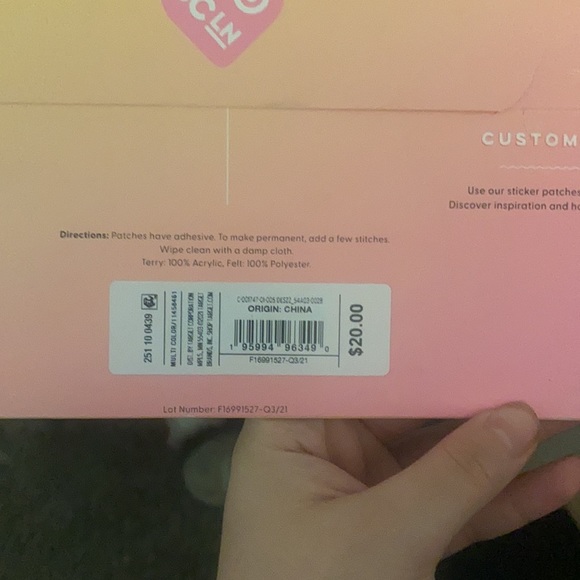 Stony Clover Lane patches that says stuff - Picture 2 of 2